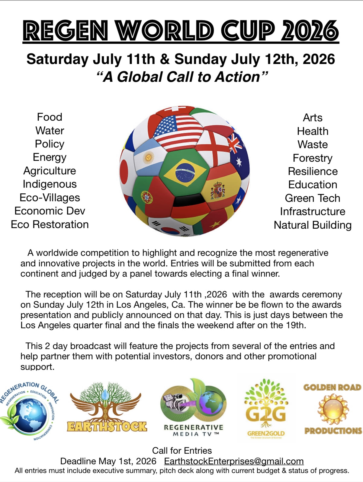 Regen World Cup Poster